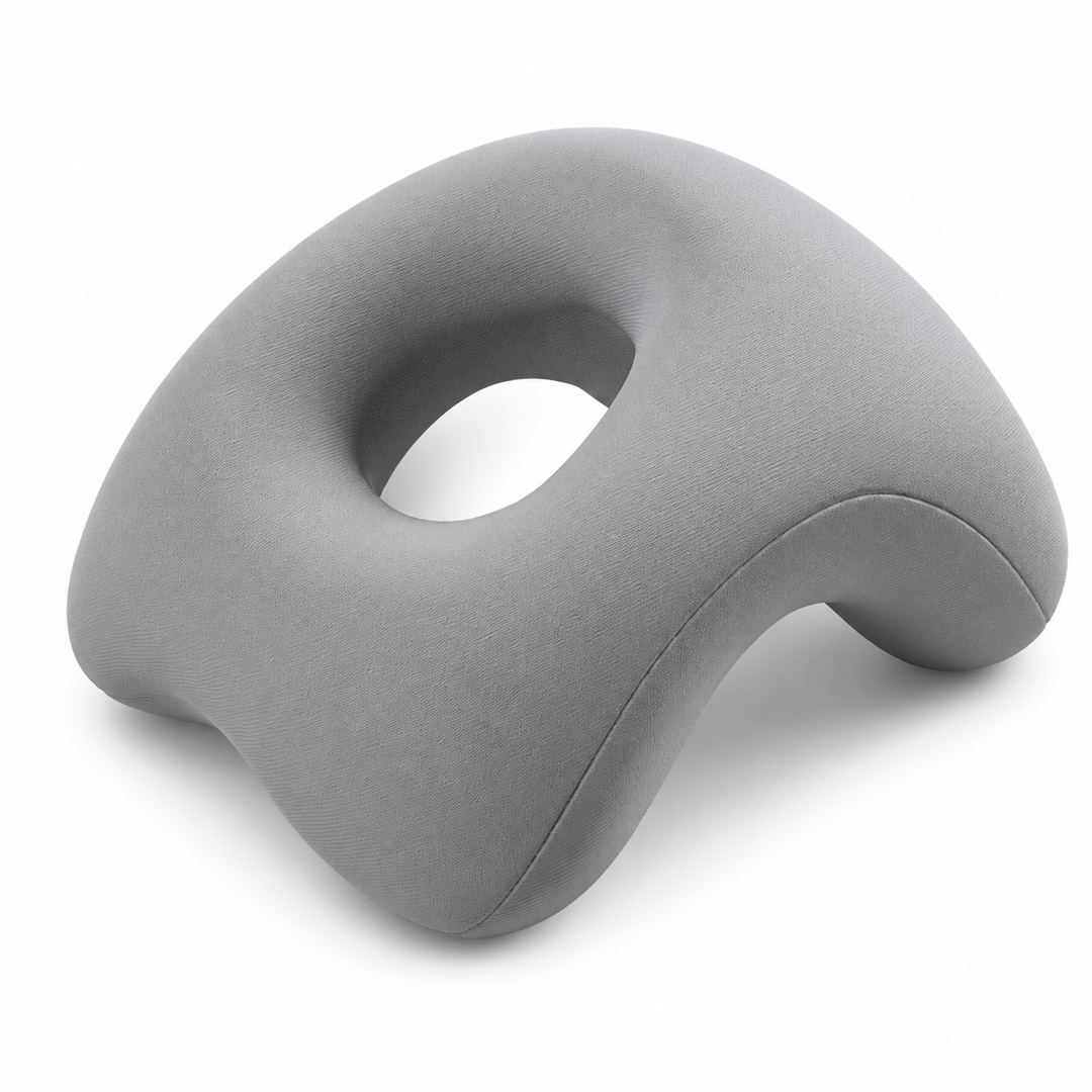 Premium Face Down Pillow Memory Foam Prone Massage Pillow Ergonomic Headrest Beauty Salon Home Use Anti Slip Zipper Washable Cover Pillow Towel