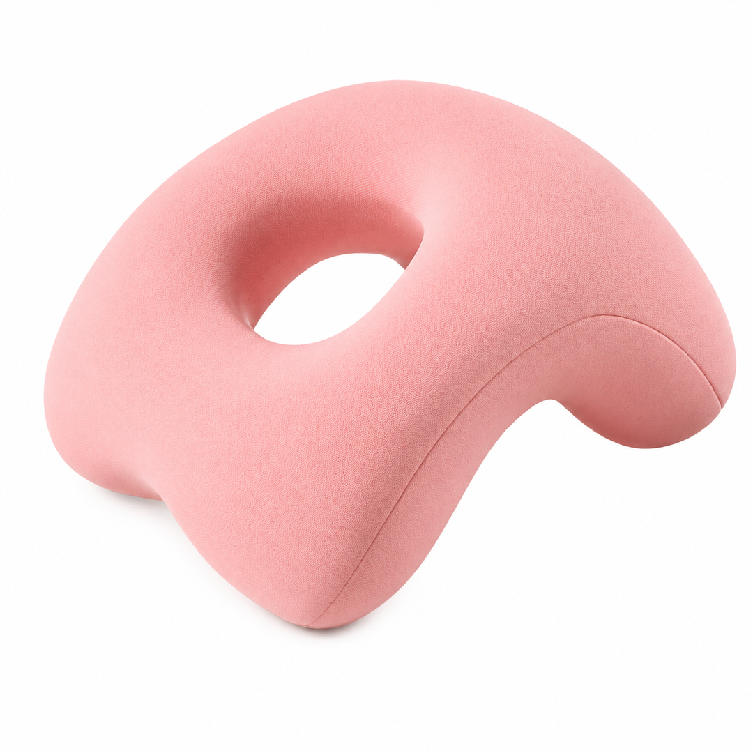 Premium Face Down Pillow Memory Foam Prone Massage Pillow Ergonomic Headrest Beauty Salon Home Use Anti Slip Zipper Washable Cover Pillow Towel