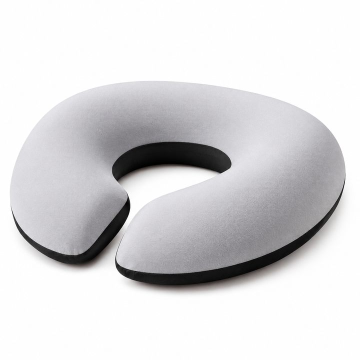 Premium Face Down Pillow Memory Foam Prone Massage Pillow Ergonomic Headrest Beauty Salon Home Use Anti Slip Zipper Washable Cover Pillow Towel