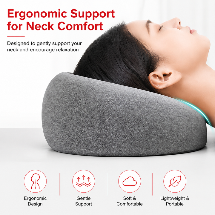 Premium Face Down Pillow Memory Foam Prone Massage Pillow Ergonomic Headrest Beauty Salon Home Use Anti Slip Zipper Washable Cover Pillow Towel