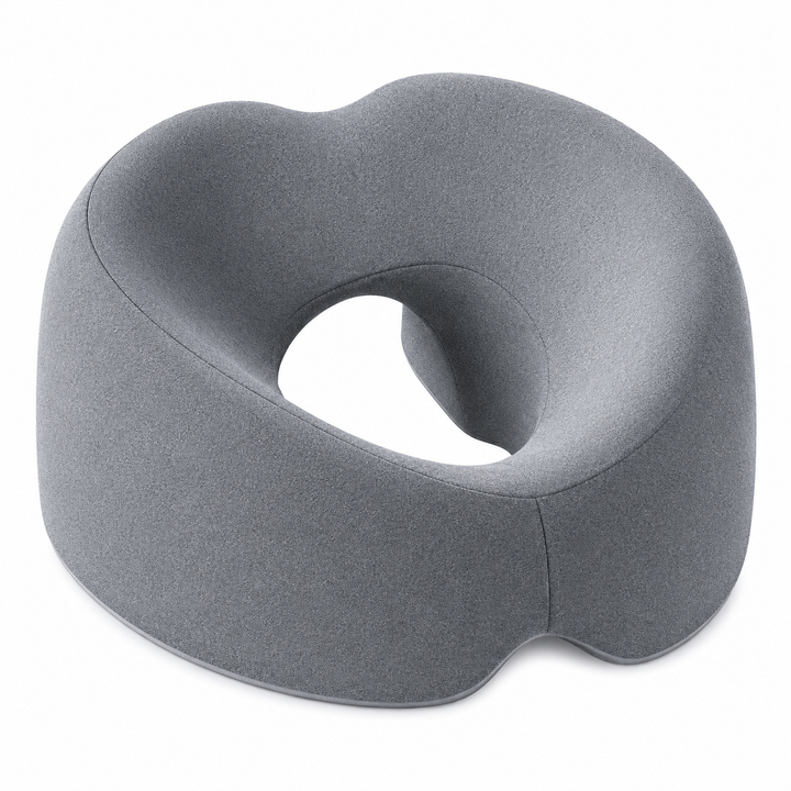 Premium Face Down Pillow Memory Foam Prone Massage Pillow Ergonomic Headrest Beauty Salon Home Use Anti Slip Zipper Washable Cover Pillow Towel