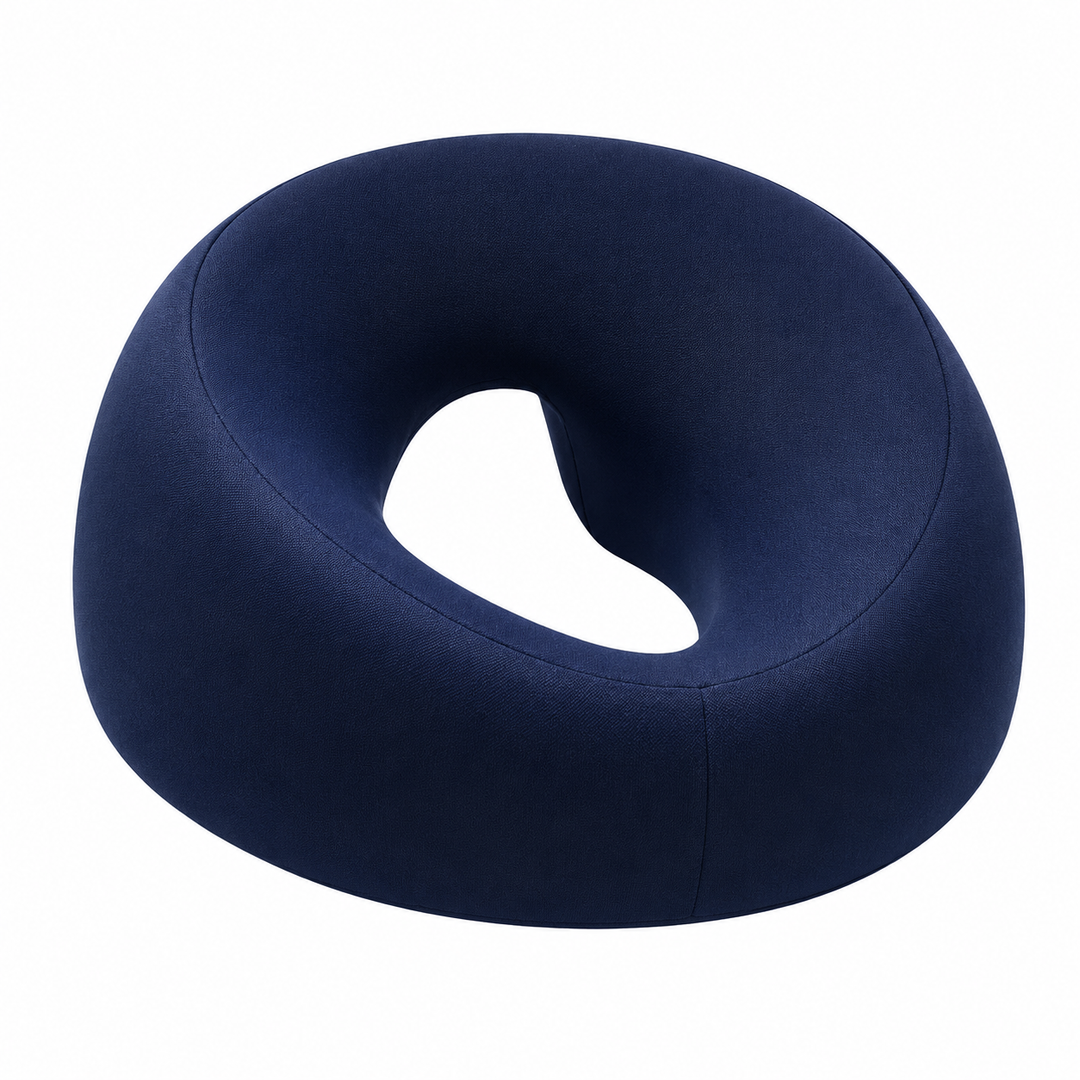 Premium Face Down Pillow Memory Foam Prone Massage Pillow Ergonomic Headrest Beauty Salon Home Use Anti Slip Zipper Washable Cover Pillow Towel