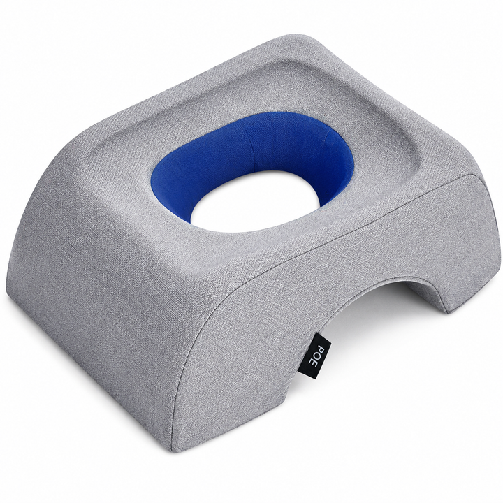 Premium Face Down Pillow Memory Foam Prone Massage Pillow Ergonomic Headrest Beauty Salon Home Use Anti Slip Zipper Washable Cover Pillow Towel