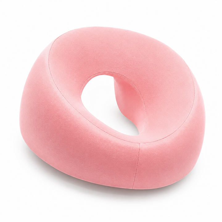 Premium Face Down Pillow Memory Foam Prone Massage Pillow Ergonomic Headrest Beauty Salon Home Use Anti Slip Zipper Washable Cover Pillow Towel