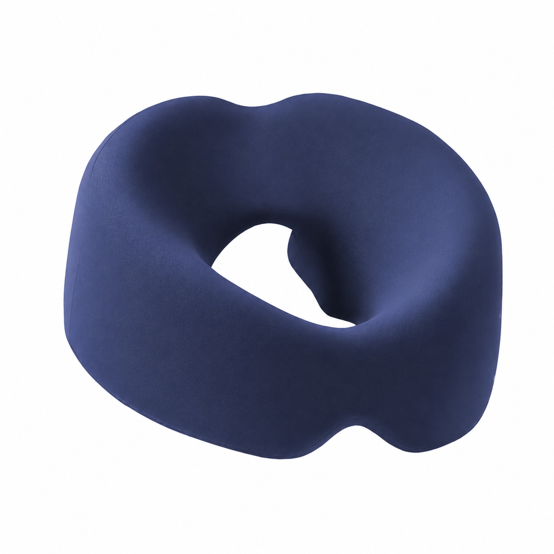 Premium Face Down Pillow Memory Foam Prone Massage Pillow Ergonomic Headrest Beauty Salon Home Use Anti Slip Zipper Washable Cover Pillow Towel