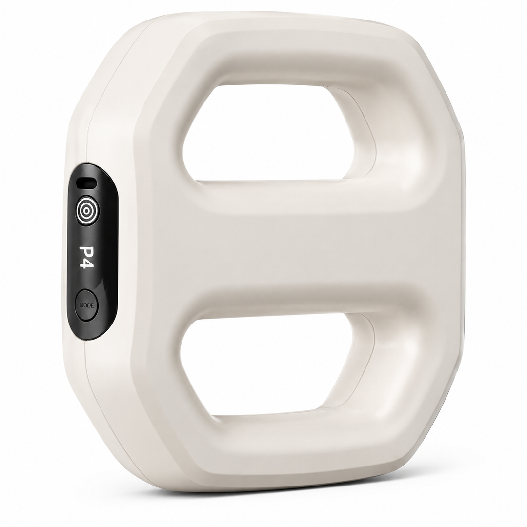 Premium Fascia Massager Ring Mini Vibration Muscle Massager Double Ring Resonance for Fascia Relief Muscle Tension Portable Pain Relief Device