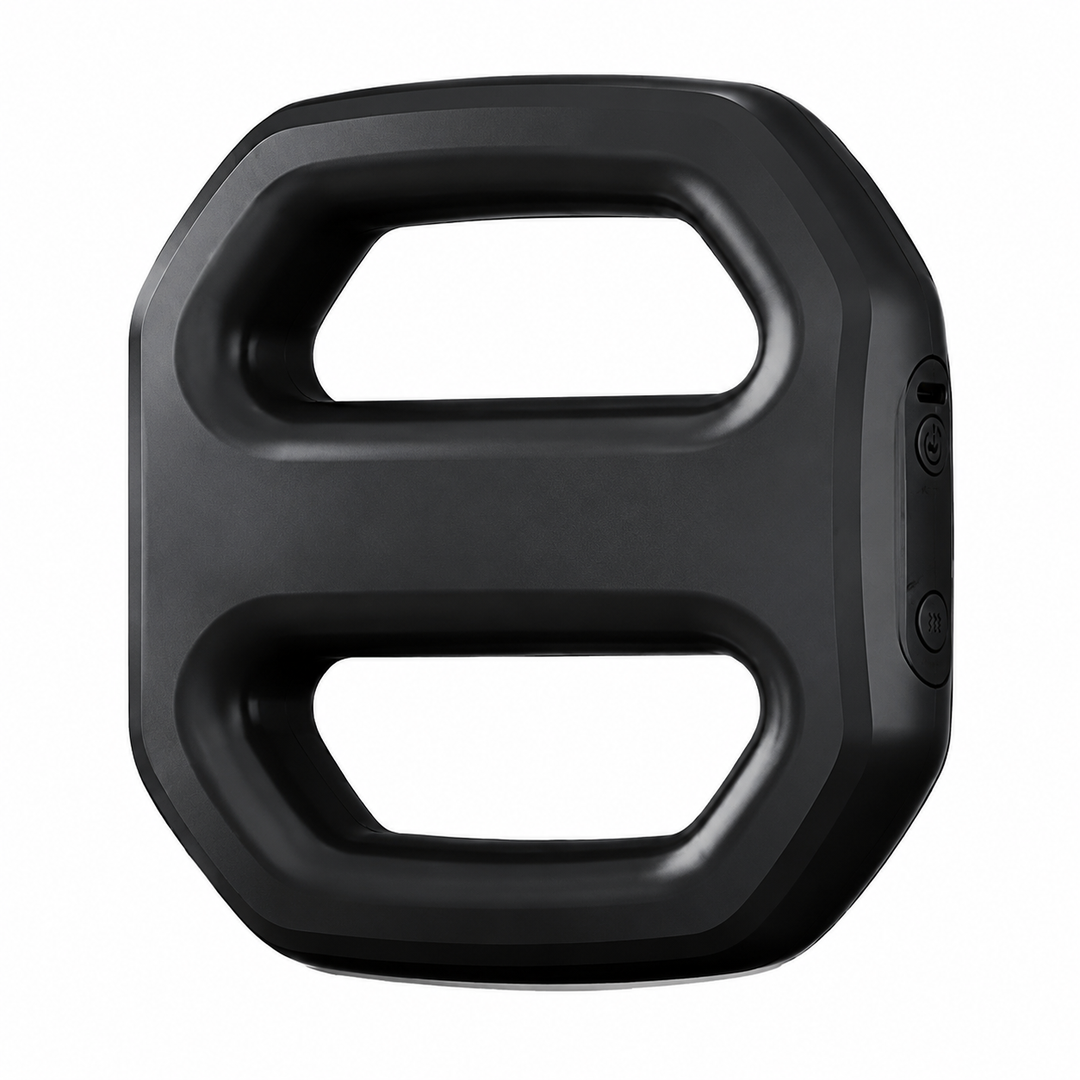 Premium Fascia Massager Ring Mini Vibration Muscle Massager Double Ring Resonance for Fascia Relief Muscle Tension Portable Pain Relief Device