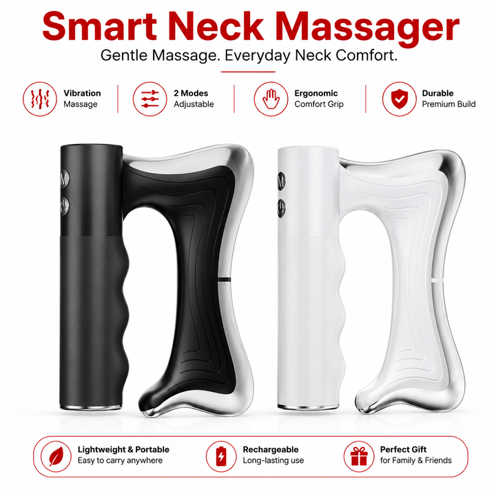 Premium Fascia Scraping Tool Massager Electric Muscle Scraper with Heat High Frequency Vibration Adjustable Temperature Recovery Massage Device Portable