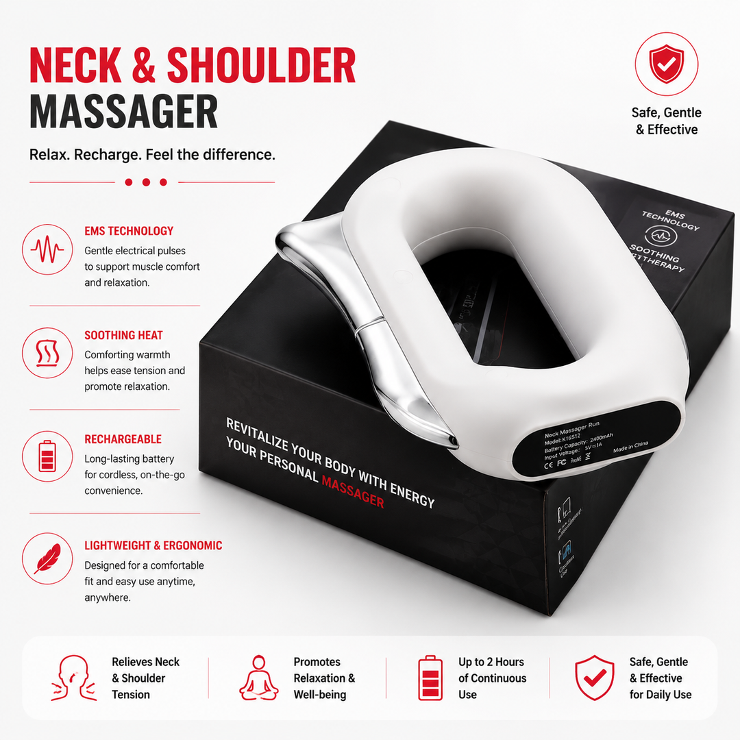 Premium Fascia Scraping Tool Massager with Heat Electric Muscle Scraper with Vibration 5 Intensity Levels USB Rechargeable Deep Tissue Relief Portable Body Massager