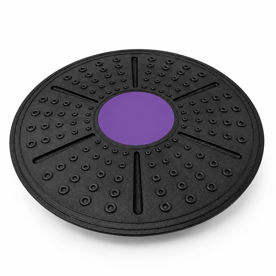 Premium Fitness Balance Board Yoga Stability Core Strength Trainer Rehabilitation Sensory Training Non Slip Durable PP Home Workout Exercise Board