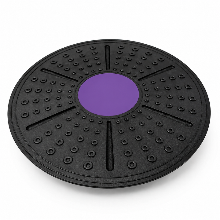 Premium Fitness Balance Board Yoga Stability Core Strength Trainer Rehabilitation Sensory Training Non Slip Durable PP Home Workout Exercise Board