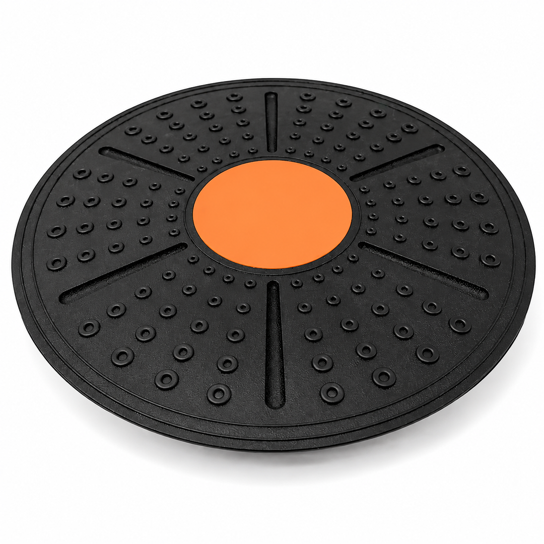 Premium Fitness Balance Board Yoga Stability Core Strength Trainer Rehabilitation Sensory Training Non Slip Durable PP Home Workout Exercise Board
