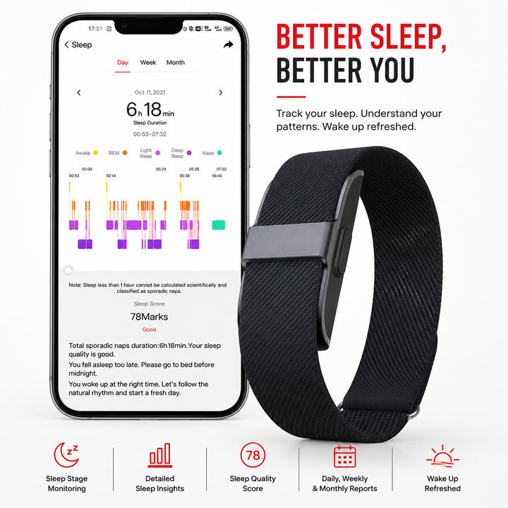Premium Fitness Tracker Bracelet Activity Tracker Heart Rate Monitor Pedometer Waterproof Smart Band Multi Sport Bluetooth iOS Android Wearable