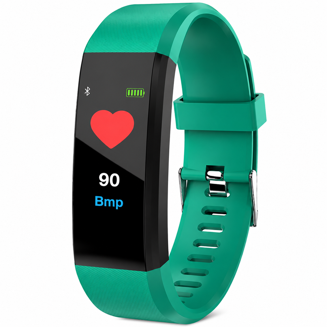 Premium Fitness Tracker Smart Band Activity Tracker Heart Rate Monitor Bluetooth IPX7 Waterproof Sleep Tracker Call SMS Alerts Smart Watch Fitness Band