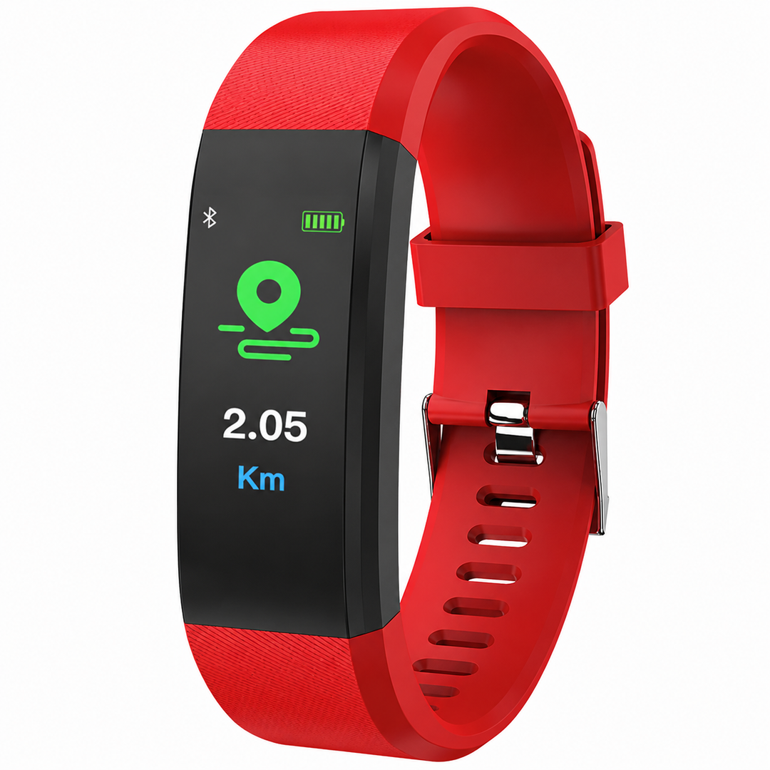 Premium Fitness Tracker Smart Band Activity Tracker Heart Rate Monitor Bluetooth IPX7 Waterproof Sleep Tracker Call SMS Alerts Smart Watch Fitness Band