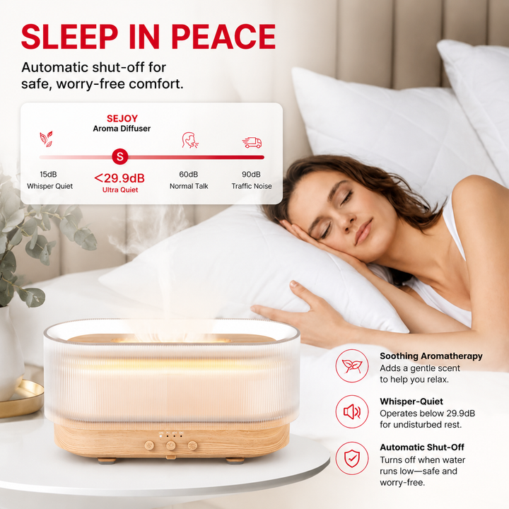 Premium Flame Effect Essential Oil Diffuser 300ml Ultrasonic Aroma Diffuser LED Flame Light Mist Humidifier 12H Runtime USB Powered Aromatherapy Air Humidifier