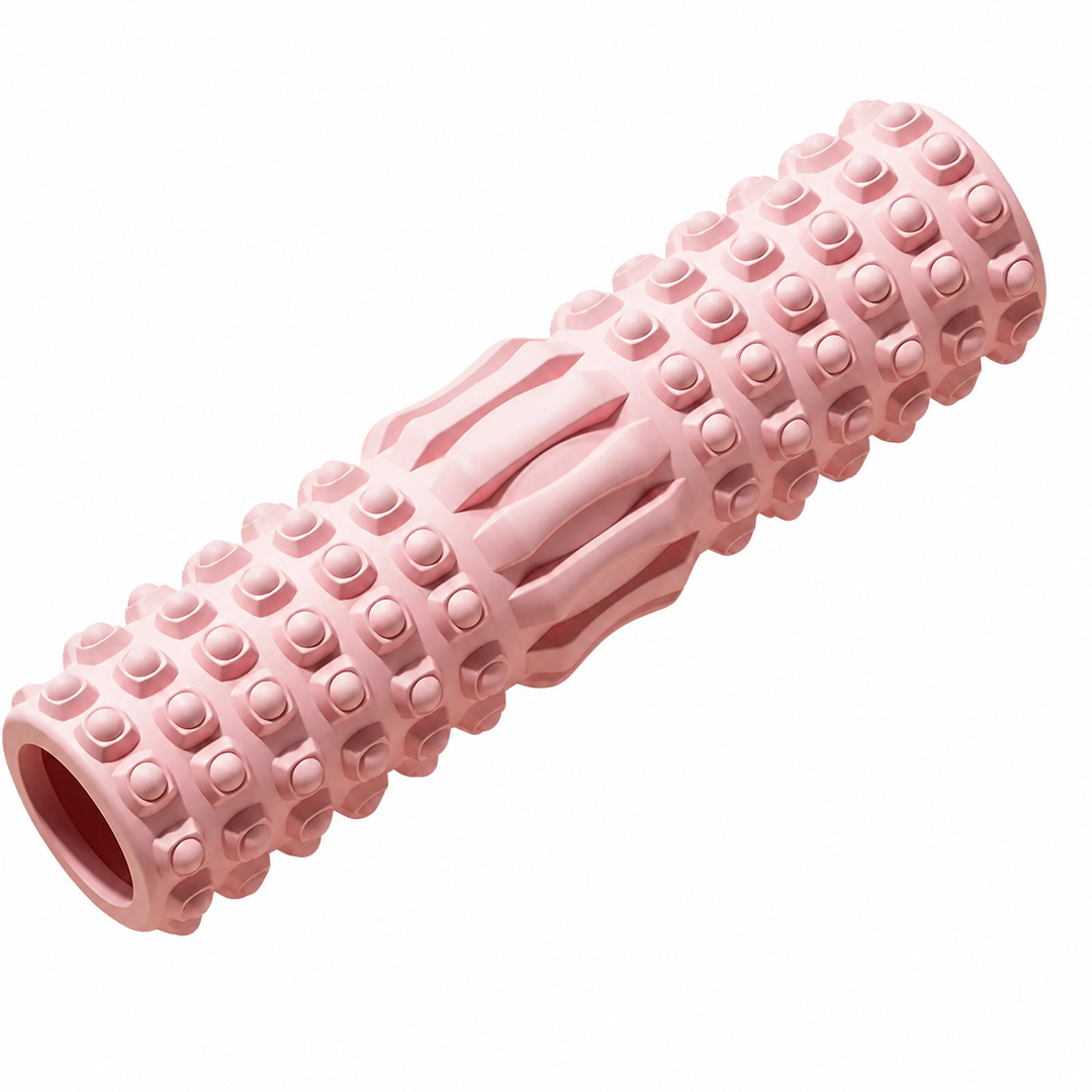 Premium Foam Roller Medium Density EVA Exercise Roller ABS Core Massage Roller Yoga Pilates Stretching Back Legs Arms Recovery Fitness Tool