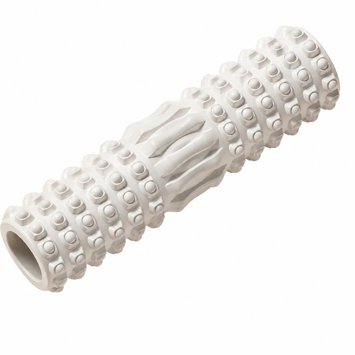 Premium Foam Roller Medium Density EVA Exercise Roller ABS Core Massage Roller Yoga Pilates Stretching Back Legs Arms Recovery Fitness Tool