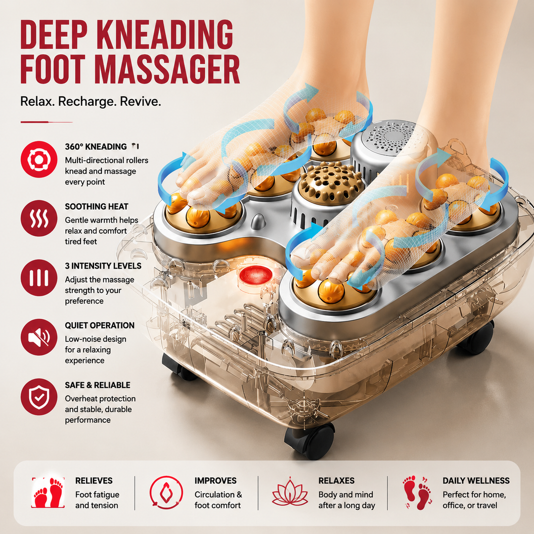 Premium Foot Spa Bath Massager Heat Roller Digital Control Foot Soak Spa Machine 12 Roller Shiatsu Massage Pedicure Stone Home Relaxation Foot Care Device