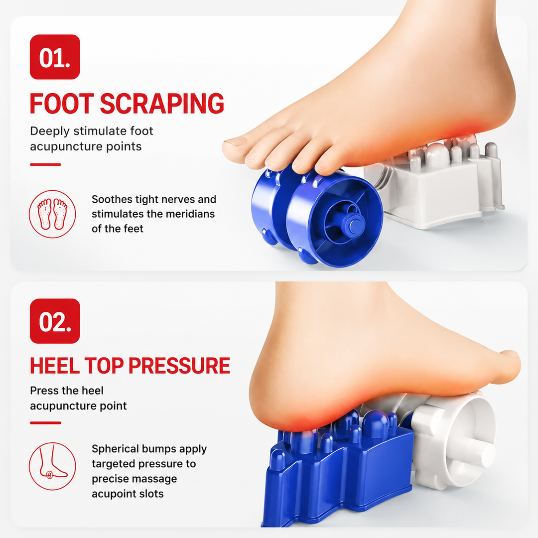 Premium Foot and Calf Massager Shiatsu Kneading Air Compression Heating Massage Machine Adjustable Modes Heat Therapy Relaxation Home Use Device