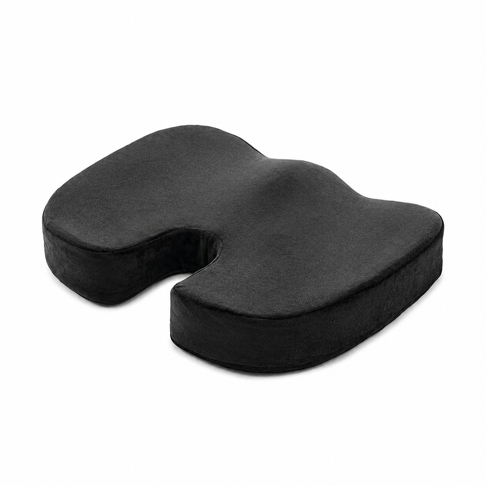 Premium Gel Memory Foam Seat Cushion Ergonomic Chair Pad Non Slip Support Cushion Breathable Washable Office Car Home Long Sitting Comfort Seat Pad