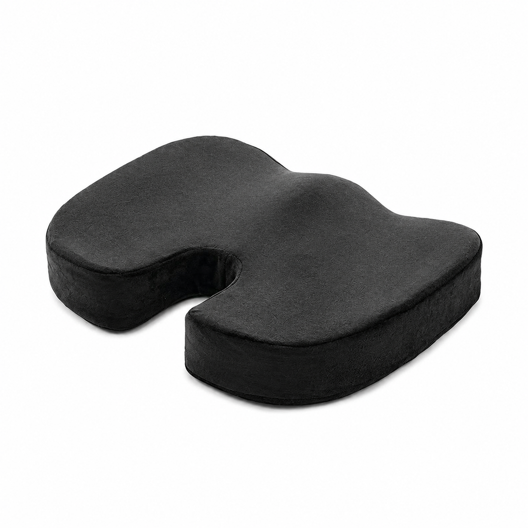 Premium Gel Memory Foam Seat Cushion Ergonomic Chair Pad Non Slip Support Cushion Breathable Washable Office Car Home Long Sitting Comfort Seat Pad