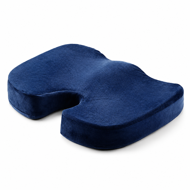 Premium Gel Memory Foam Seat Cushion Ergonomic Chair Pad Non Slip Support Cushion Breathable Washable Office Car Home Long Sitting Comfort Seat Pad