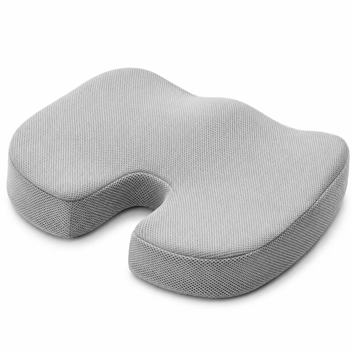 Premium Gel Memory Foam Seat Cushion Ergonomic Chair Pad Non Slip Support Cushion Breathable Washable Office Car Home Long Sitting Comfort Seat Pad