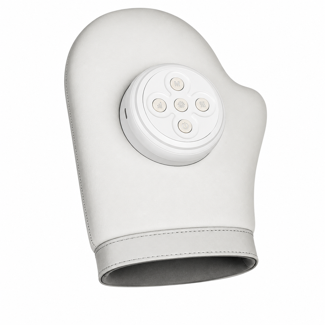 Premium Hand Massager with Heat Electric Air Compression Hand Massager for Fingers Palms Wrists Arthritis Relief Cordless Rechargeable Home Therapy Device