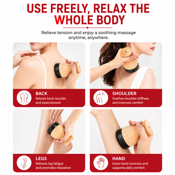 Premium Heated Gua Sha Massager Bian Stone Electric Massage Tool Adjustable Heat 45 to 75C Portable Body Massager for Back Waist Home Spa Daily Use