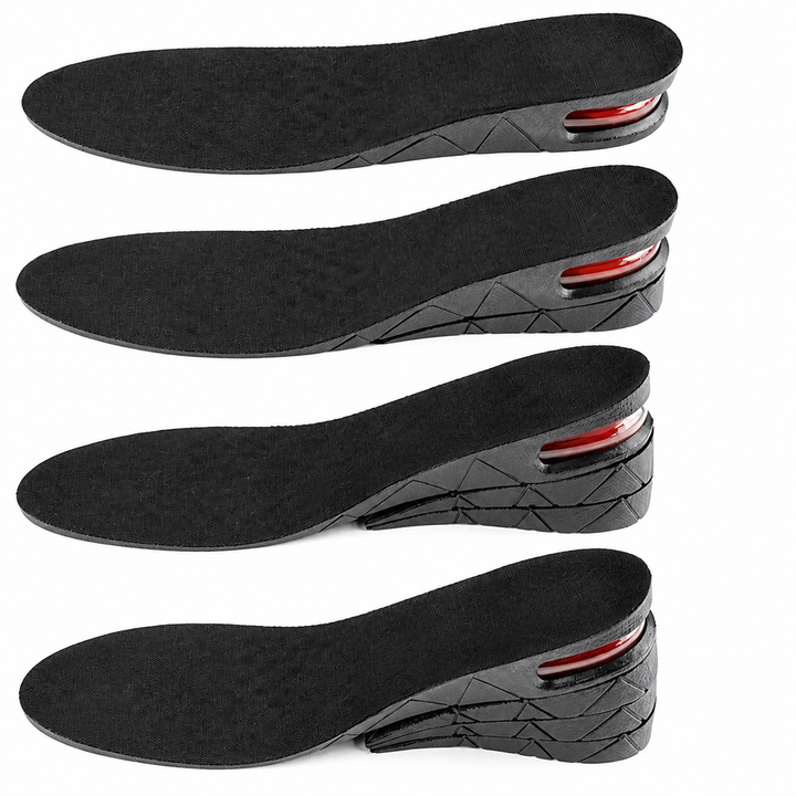 Premium Height Increase Insoles Adjustable Air Cushion Elevator Shoe Inserts 3–9cm Lift Shock Absorbent EVA Comfort Insoles Men Women EU 225–270