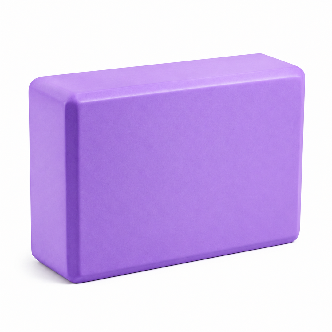 Premium High Density Yoga Block Non Slip EVA Foam Eco Friendly Support Block Stretching Pilates Fitness Stability Posture Training 23x15x7.6cm