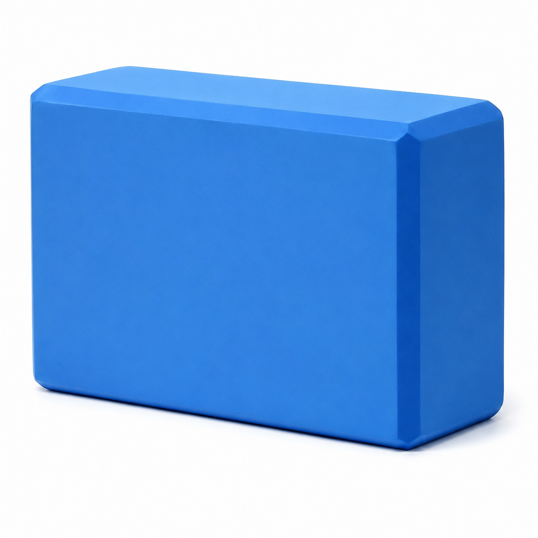 Premium High Density Yoga Block Non Slip EVA Foam Eco Friendly Support Block Stretching Pilates Fitness Stability Posture Training 23x15x7.6cm