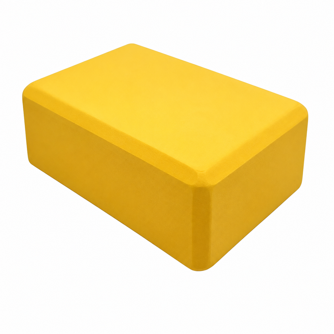 Premium High Density Yoga Block Non Slip EVA Foam Eco Friendly Support Block Stretching Pilates Fitness Stability Posture Training 23x15x7.6cm