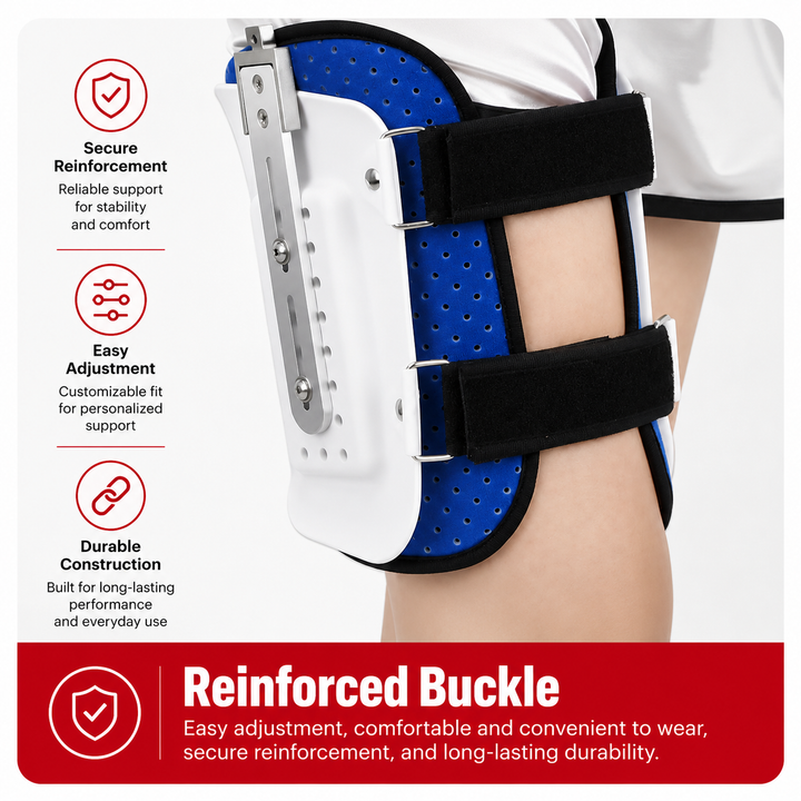 Premium Hip Stabiliser Support Brace Adjustable Hip Abduction Orthosis Sciatic Nerve Pain Relief Hip Support Post Surgery Recovery Left Right