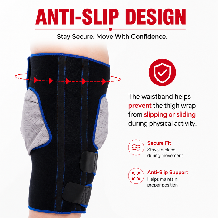 Premium Hip Stabiliser Support Brace Adjustable Hip Abduction Orthosis Sciatic Nerve Pain Relief Hip Support Post Surgery Recovery Left Right