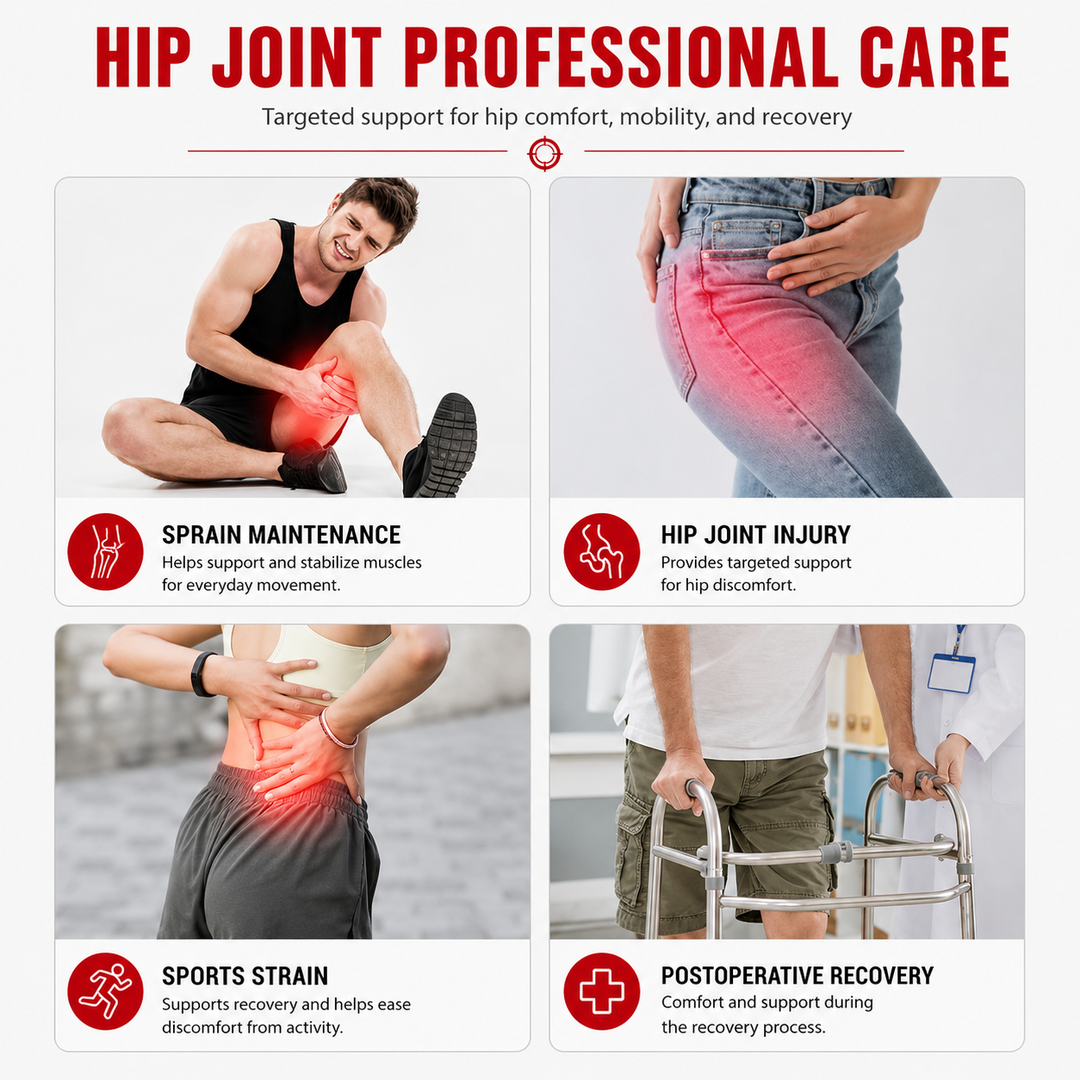 Premium Hip Stabiliser Support Brace Adjustable Hip Abduction Orthosis Sciatic Nerve Pain Relief Hip Support Post Surgery Recovery Left Right