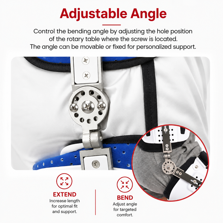 Premium Hip Stabiliser Support Brace Adjustable Hip Abduction Orthosis Sciatic Nerve Pain Relief Hip Support Post Surgery Recovery Left Right