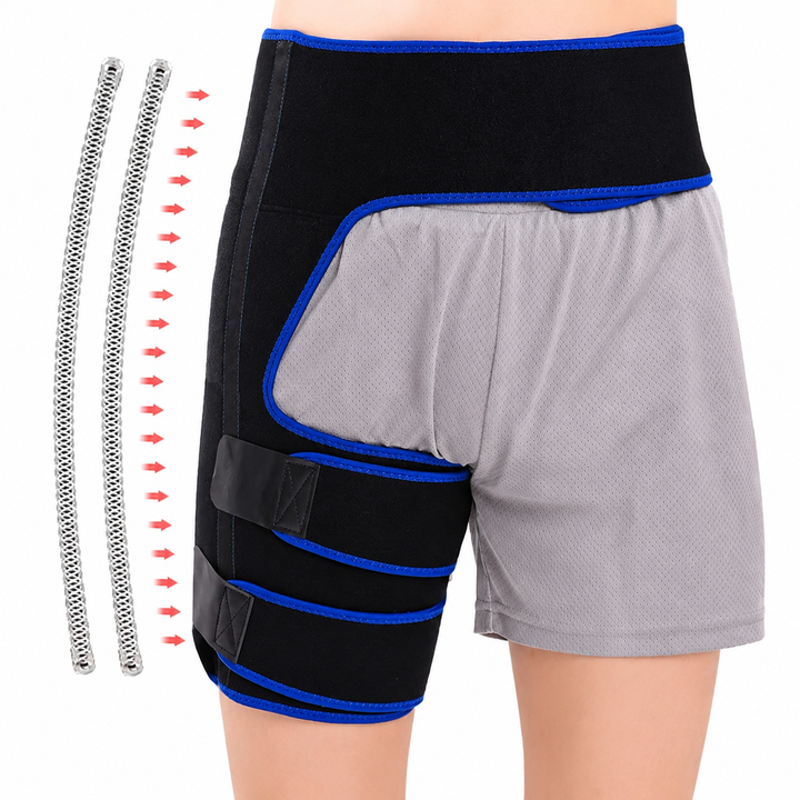 Premium Hip Stabiliser Support Brace Adjustable Hip Abduction Orthosis Sciatic Nerve Pain Relief Hip Support Post Surgery Recovery Left Right