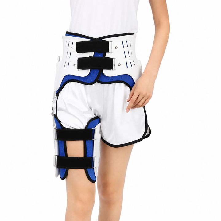 Premium Hip Stabiliser Support Brace Adjustable Hip Abduction Orthosis Sciatica Pain Relief Hip Support Belt Posture Alignment Recovery Brace Left Right Use