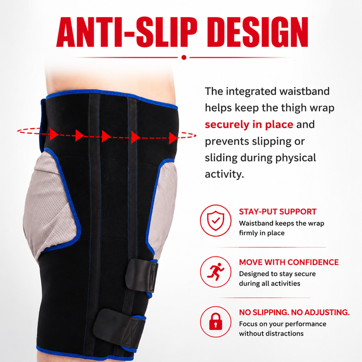 Premium Hip Stabiliser Support Brace Adjustable Hip Abduction Orthosis Sciatica Pain Relief Hip Support Belt Posture Alignment Recovery Brace Left Right Use