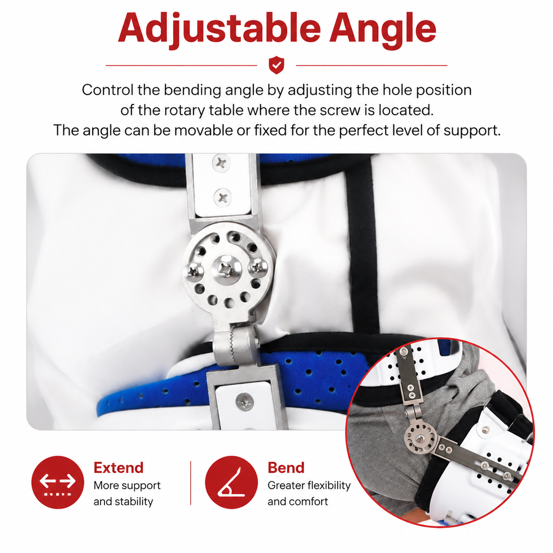 Premium Hip Support Brace Adjustable Hip Stabilizer Breathable Liner Leg Support Strap for Sports Work Daily Use Left Right Adjustable Fit