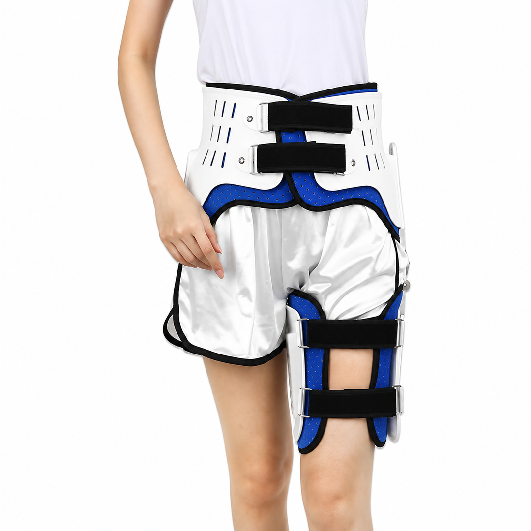 Premium Hip Support Brace Adjustable Hip Stabilizer Breathable Liner Leg Support Strap for Sports Work Daily Use Left Right Adjustable Fit