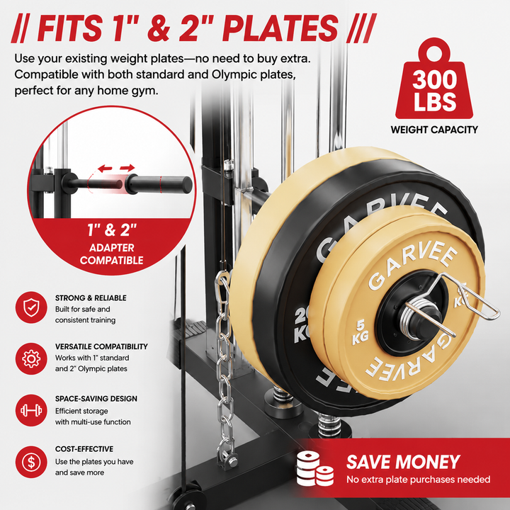 Premium Home Gym Machine Full Body Strength Training Equipment Chest Press LAT Pulldown Leg Extension Cable System Multifunction Workout Station