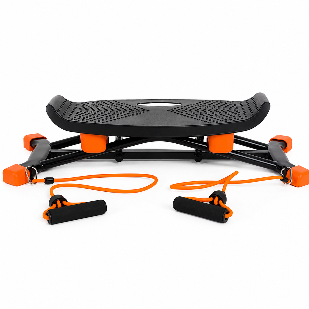 Premium Indoor Ski Training Machine Swing Slide Fitness Trainer Home Cardio Strength Balance Workout Equipment Compact Leg Exercise Glider