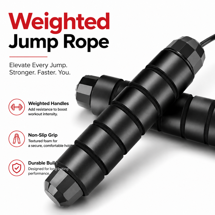 Premium Jump Rope Adjustable Speed Cable 3M Ball Bearing Tangle Free Steel Wire PVC Fitness Skipping Rope Cardio Boxing Cross Training Home Gym Workout Rope