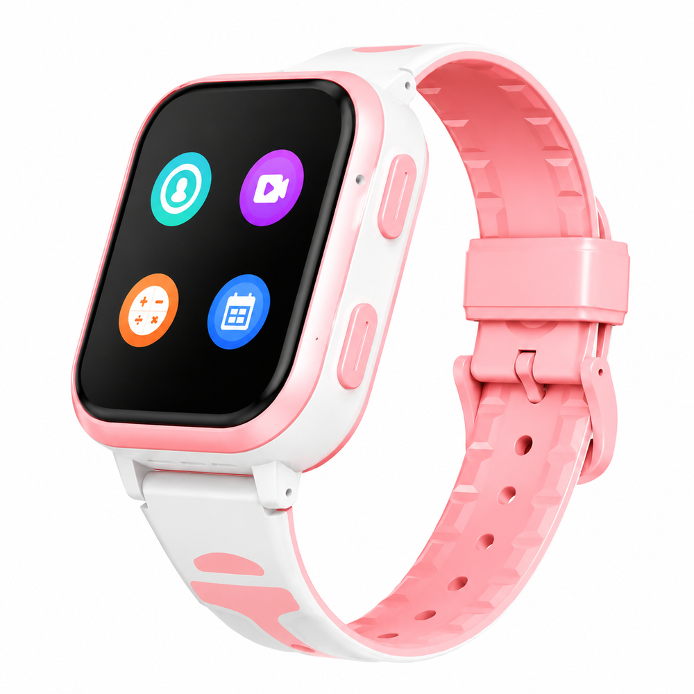 Premium Kids Smartwatch 4G Video Voice Calls GPS Tracker 1.69 Inch HD IP67 WiFi Bluetooth 8GB Android iOS Compatible Activity Tracker Safety Features