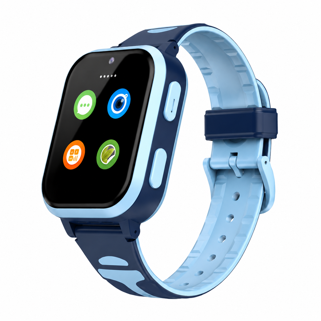 Premium Kids Smartwatch 4G Video Voice Calls GPS Tracker 1.69 Inch HD IP67 WiFi Bluetooth 8GB Android iOS Compatible Activity Tracker Safety Features