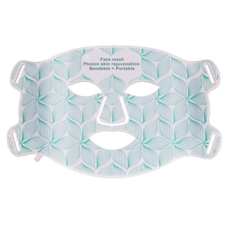 Premium LED Face Mask with Neck Light Therapy 8-Color Red Light Therapy Mask for Skin Firming Wrinkles Acne Care Face Neck Skincare Device