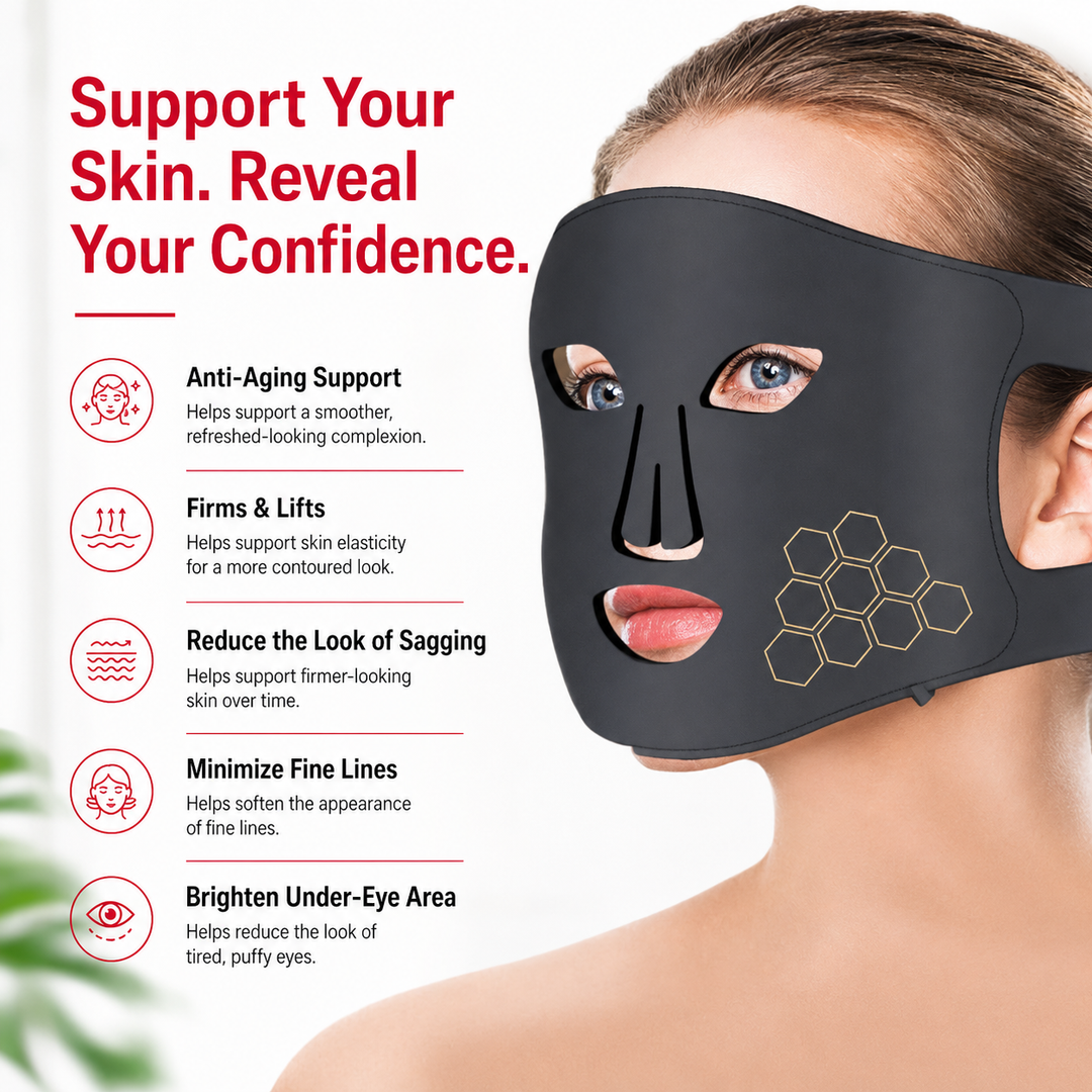 Premium LED Light Therapy Face Mask Red Blue Near Infrared Skin Care Mask 72 LED Wrinkles Acne Treatment Skin Rejuvenation Glow Therapy Device